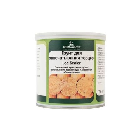 Грунт для запечатывания торцов на водной основе NATURAQUA LOG SEALER