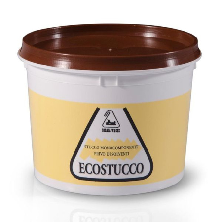 Быстросохнущая водная шпатлевка на основе древесной пыли ECOSTUCCO